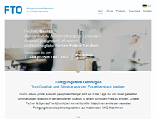 Tablet Screenshot of fto-oehmigen.de